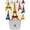 Multi-colored, variant on PhooArto Cartoon Eiffel Tower Plug in LED Night Light Auto Sensor Dusk to Dawn Decorative Night for Bedroom, Bathroom, Kitchen, Hallway, Stairs, Baby's Room, Energy Saving