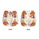 thumbnail image 3 of Balery Frog Sitting On Mushroom Pantalones cortos deportivos para mujer con forro y dos bolsillos, elásticos, para entrenamiento, gimnasio, yoga-Medium, 3 of 7