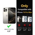 thumbnail image 2 of Funda de teléfono Diverbox para iPhone 16 Pro Max con MagSafe Clear, 2 of 7