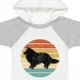 thumbnail image 4 of Inktastic Sheltie Dog Retro Sunset Boys or Girls Baby Bodysuit, 4 of 5