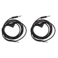 thumbnail image 3 of HOMEMAXS 2pcs Audio Cable Cord Wire Audio Headphone Cable Audio Replacement Compatible with Logitech A10 A40 A30, 3 of 8