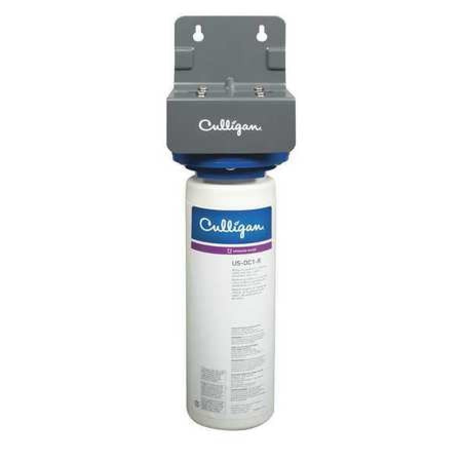 CULLIGAN USDC1 Water Filter Housing,133/4" H,White