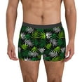 thumbnail image 4 of Wukai Tropical Leaves1 Print Men’s Underwear Breathable Boxer Briefs,&nbsp;Moisture Wicking & Breathable-X-Large, 4 of 7