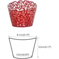 thumbnail image 2 of 50pcs-Copas para Tartas Caladas-Rojo Adepaton LRWJ580-7, 2 of 7