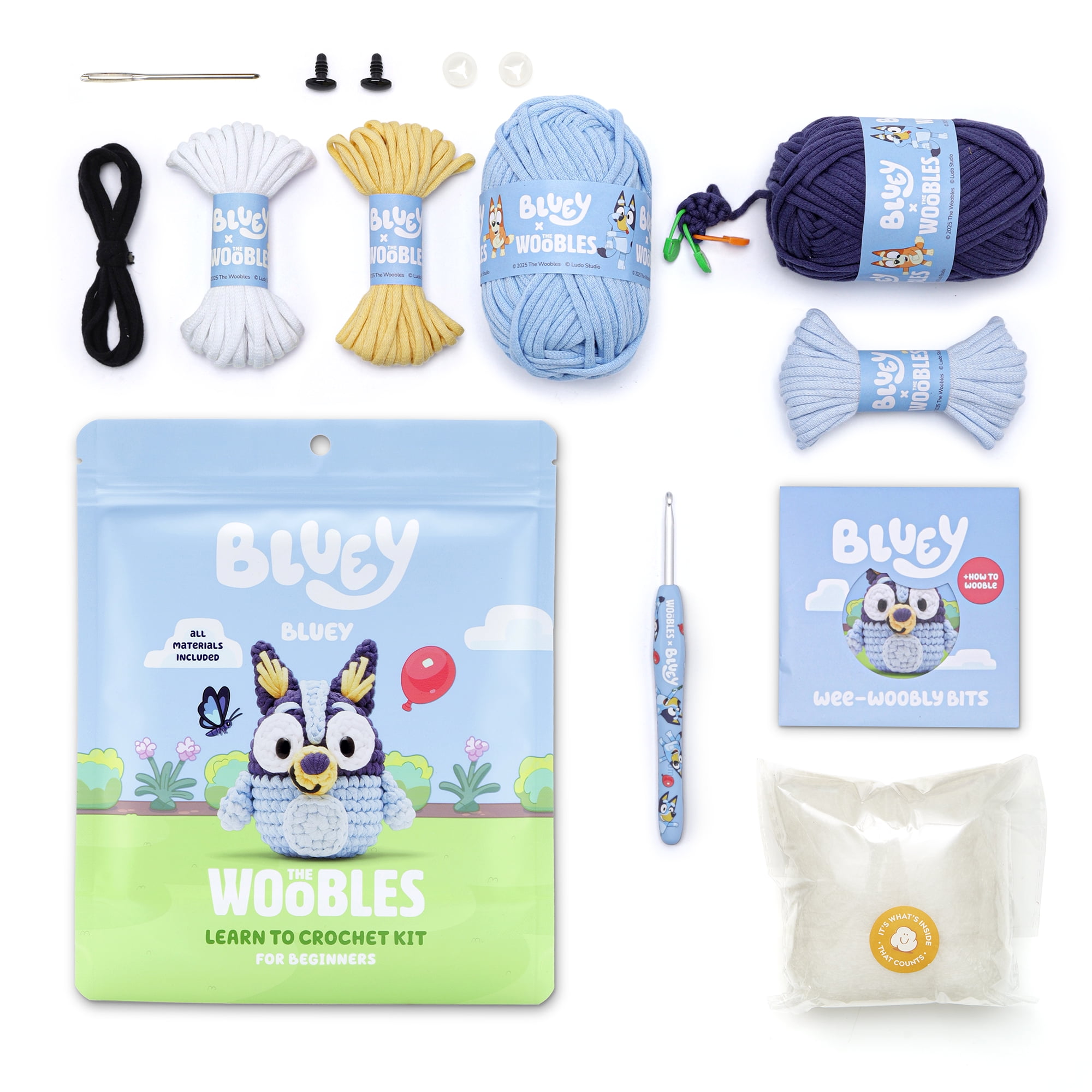 The Woobles Beginner Crochet Amigurumi Kits - Hazel The Nutcracker