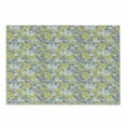 thumbnail image 1 of Luau Cutting Board, Hawaiian Vegetation Flowers Abstract Summertime Botanical Composition, Decorative Tempered Glass Cutting and Serving Board, Small Size, Pale Yellow Pale Grey, by Ambesonne, 1 of 1