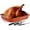 Copper, variant on OVENTE Stainless Steel Roasting Pan with Flat Rack, 13x9.4 Inch Nonstick Small Roaster Tray, Oven and Dishwasher Safe Bakeware Dish for Chicken, Ham, Lasagna, Roasted Beef or Veggies, Silver CWR23131