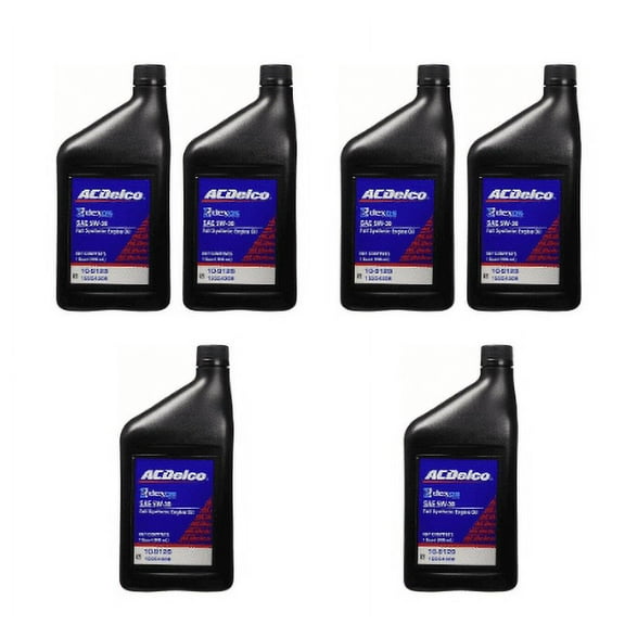 ACDelco Engine Oil 10-9129 Pack of 6