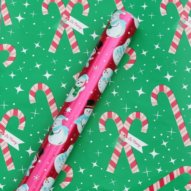 GuKKK Papier Cadeau, 10 Feuilles De Papier d'emballage Cadeau et 2