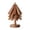 3pcs black walnut, variant on Luzkey Insulation Mat, Home Decor Mat, Tree Shaped Foldable Table Protection Coaster,Wooden Drink Coaster for Bowl Teapot Pot Dishes 3pcs black walnut