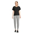 thumbnail image 2 of Athletic Works Women's and Women's Plus ButterCore Tee with Short Sleeves, Sizes XS-4X, 2 of 5