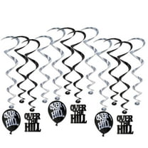 Over The Hill Hanging Swirls (12 Pcs) - 1 Pack