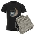thumbnail image 6 of CafePress - Night Owl Pajamas - Men's Dark Loose Fit Cotton Pajama Set, 6 of 7
