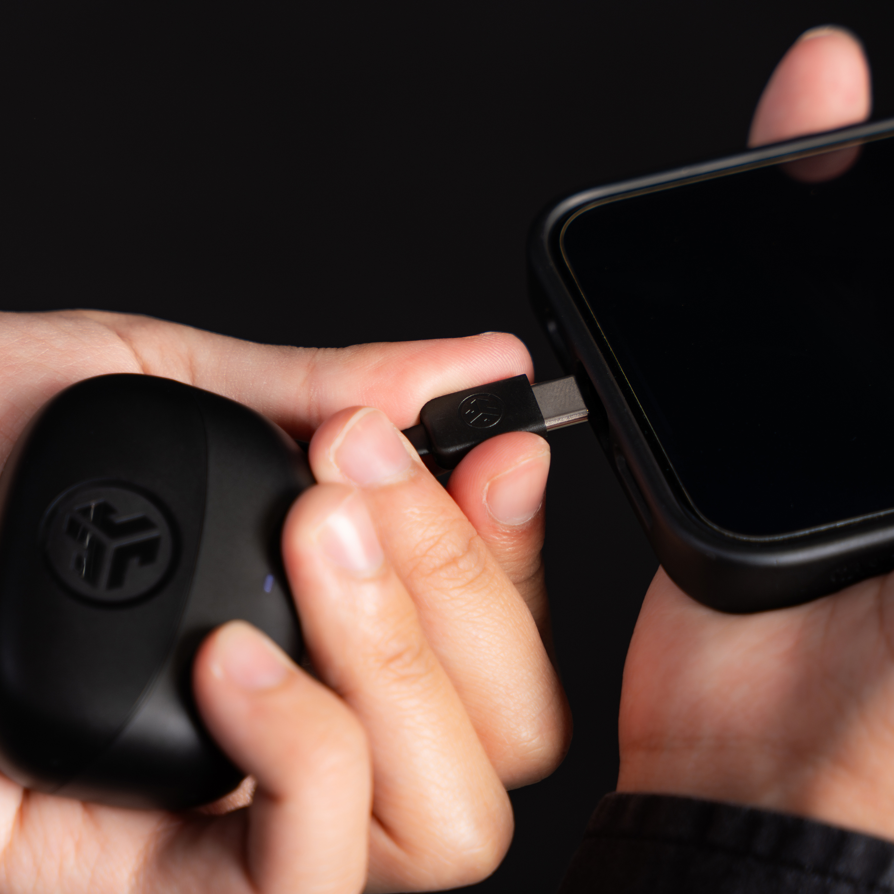 JLab GO Pods ANC True Wireless Earbuds, Black photo 2