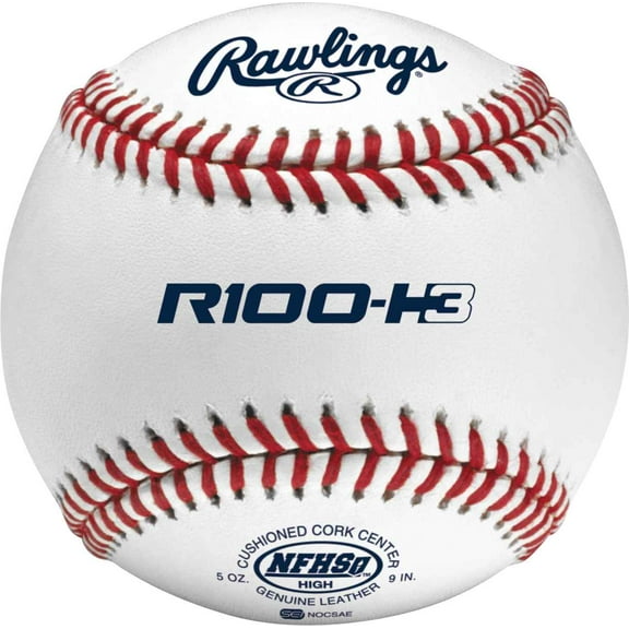 (12 Pack) Rawlings R100 High School Game Baseballs