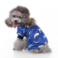 thumbnail image 2 of Pet Soft Flannel Pajamas Pjs Sleepwear Small Dogs Warm Clothes Jumpsuit Costumes, 2 of 5
