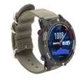 thumbnail image 2 of Correr Natación Deportes Reloj Inteligente 1.28in IPS TFT Brújula Barómetro Inteligente Impermeable Hombres Reloj OD Verde, 2 of 10