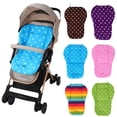 thumbnail image 1 of shenmeida Baby Stroller Seat Pad Mat Pushchair Seat Cushion Soft Cotton Pram Padding Seat Universal for Baby Chair Washable, 1 of 8