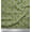 Moss Green, variant on Soimoi Crepe Silk Fabric Leaves & Floral Block Printed Fabric 1 Yard 42 Inch Wide