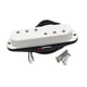 thumbnail image 4 of Pastilla Humbucker para guitarra eléctrica (mini, 3+3) con pieza polar ajustable, pieza de reparación Blanco, 4 of 9