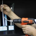thumbnail image 4 of Joernso 1/4 3/8 1/2 Useful Socket Extension Bar Strong Torque Easy to Install Wear-resistant Universal Flexible Shaft for Workshop, 4 of 8