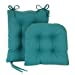 thumbnail image 3 of Klear Vu Non-Slip Omega Rocking Chair Cushions Set, Seat and SeatBack Pads, 2 Piece, Teal, 3 of 9