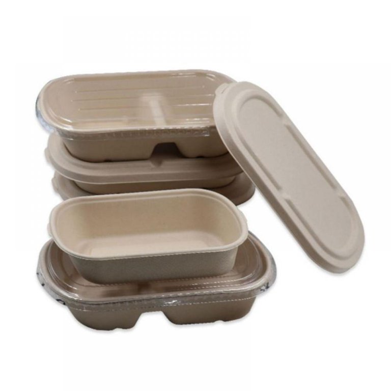 Biodegradable Take Out Food Containers Microwaveable, Disposable