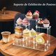 thumbnail image 4 of Soporte Elevador de Exhibici&oacute;n Transparente de 4 Niveles, Organizador de Perfumes, Vitrina de Acrilico para Decoraci&oacute;n y Organizador Juguetes, Pasteles, Dulces, Postres, Mu&n, 4 of 7