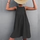 thumbnail image 5 of Vestido Casual Sin Mangas De Verano, Vestido Sin Mangas De Verano Para Mujer Cómodo Cuello Redondo Elegante Para Ir De Compras OTVIAP Negro M, 5 of 6