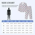 thumbnail image 3 of KLL American Gnomes Sleepwear Mens Flannel Pajamas,Long Cotton Pj Set, 3 of 7