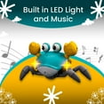 thumbnail image 6 of Wristy Buddy Crawling Crab Toy, Moving, Dancing, Walking Toy for Babies & Toddlers, Interactive Tummy Time Crab with Music & Lights, Baby Essentials, 6 of 6