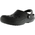 thumbnail image 1 of Crocs Classic Lined Clog Black / Rubber Sandal - 7M 5M, 1 of 3