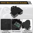 thumbnail image 4 of Unique Bargains HVAC Heater Blend Door Actuator Replacement for International Harvester 4200 2002-2008 AC Heater Blend Door Actuator Air Door Actuator Replace 2113005, 4 of 6