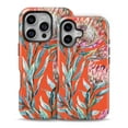 thumbnail image 2 of DesignSkinz Scratch-Resistant Hard Slim Case Compatible with iPhone 13 (Compatible with MagSafe) - Summer Floral Coral v2, 2 of 9
