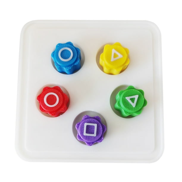 Juega Juego Set 1 Regalos tradicionales de guijarros de Gonggi Jack Stone (5 dados) White