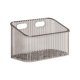thumbnail image 2 of Organizador de almacenamiento, estante de ducha de pared, estante de baño, plástico transparente, adhesivo para cepillo de dientes, caja colgante, adecuado para baño, cocina, armario, ducha, bolsa de, 2 of 6