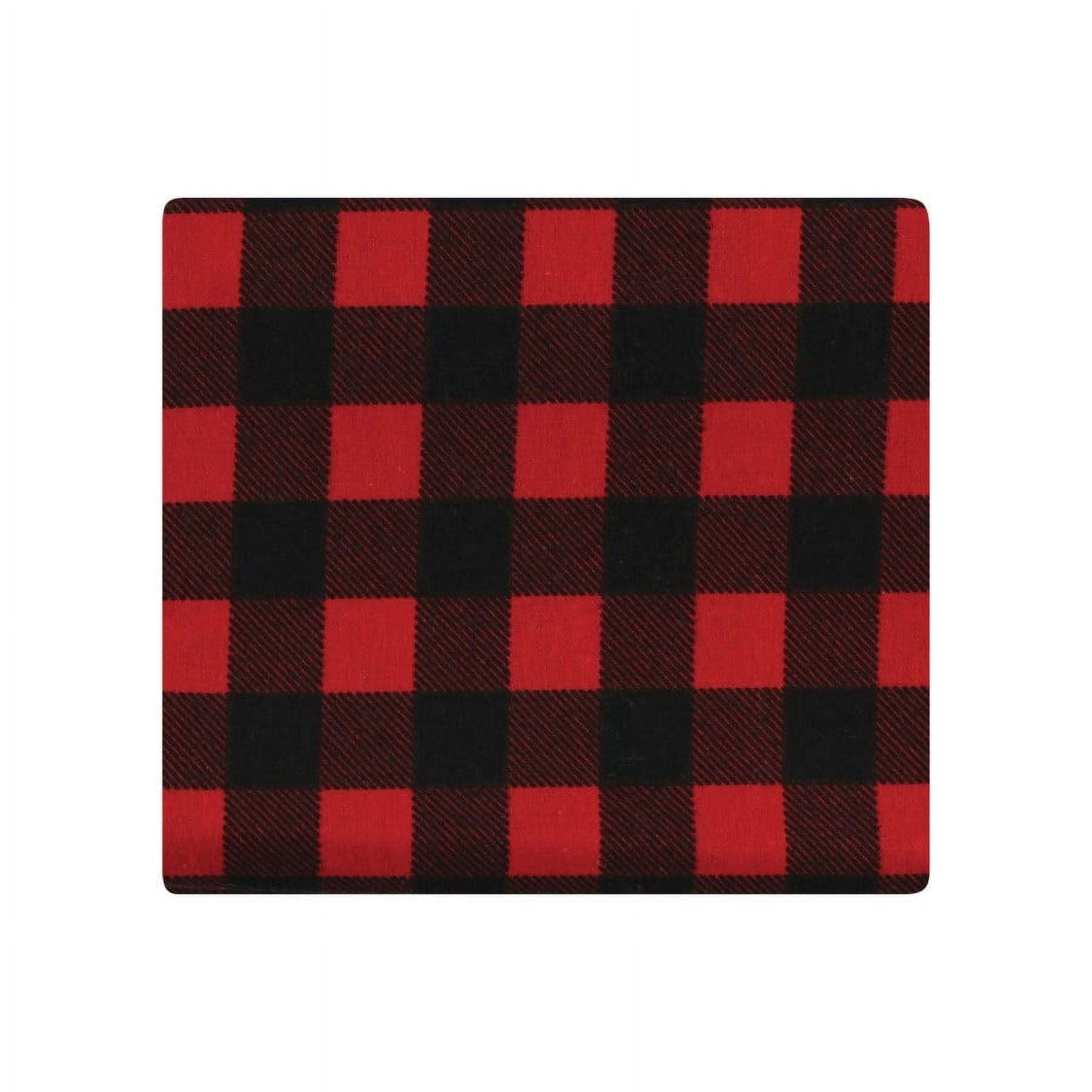 Hudson Baby Unisex Baby Cotton Flannel Receiving Blankets, Christmas Scene, One Size