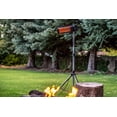 thumbnail image 2 of SunWave Infrared Heater Tripod Stand – Adjustable 8.5 Ft Heavy-Duty Aluminum Stand, Powder-Coated Black, Portable & Sturdy for Patio, Garage, and Outdoor Heating, 2 of 5
