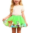 thumbnail image 3 of WMQPNNS Tutu for Girls Skirts, Multi-Layered Colorful Flower Tutu Dance Skirts for Toddler Girls Birthday Party Favors for Age 6-8 Years, Light Green, 3 of 5