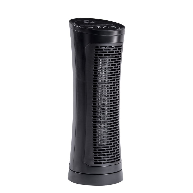 Comfort Zone Energy-Save 120 VAC Electronic Ceramic Oscillating Heater,  Black - Walmart.com