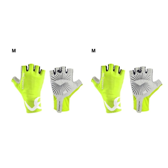 Eigraketly Rompiendo el viento Guantes de ciclismo Guantes de bicicleta de medio dedo Guantes antideslizantes Guantes de bicicleta de carretera de Type2 NO2