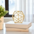 Better Homes & Gardens Gold Modern Geometric 5" x 6" Tabletop Sculpture
