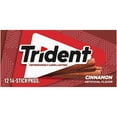 thumbnail image 4 of Trident Cinnamon Sugar Free Gum, 12 Packs of 14 Regular Size Pieces (168 Total Pieces), 4 of 8
