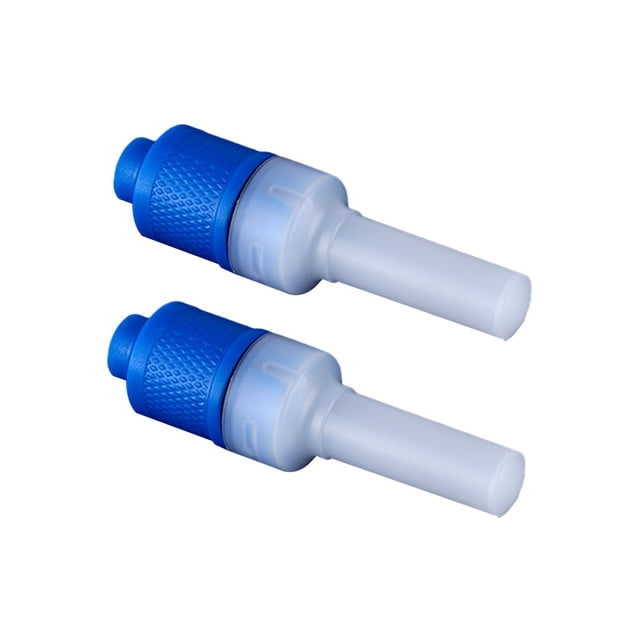 2 luces LED para tapa de válvula de neumático de bicicleta, luz para boquilla de aire delantera Azul