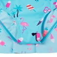 thumbnail image 2 of BAOHULU Girls Print Short Sleeve Swimsuit One Piece Swimwear Bathing Suit, 2 of 5