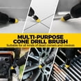 thumbnail image 4 of Power Scrubber Brush with Extend Long Attachment, 30Pack Drill Brush Attachments Set – Scrub Pads & Sponge, All Purpose Clean for Grout, Tiles, Sinks, Car Polishing Pads, Bristle Discs, 4 of 7