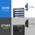 thumbnail image 4 of Organizador de archivos de pared OUTWOLF de 12 niveles, vertical, con ganchos, 4 of 6