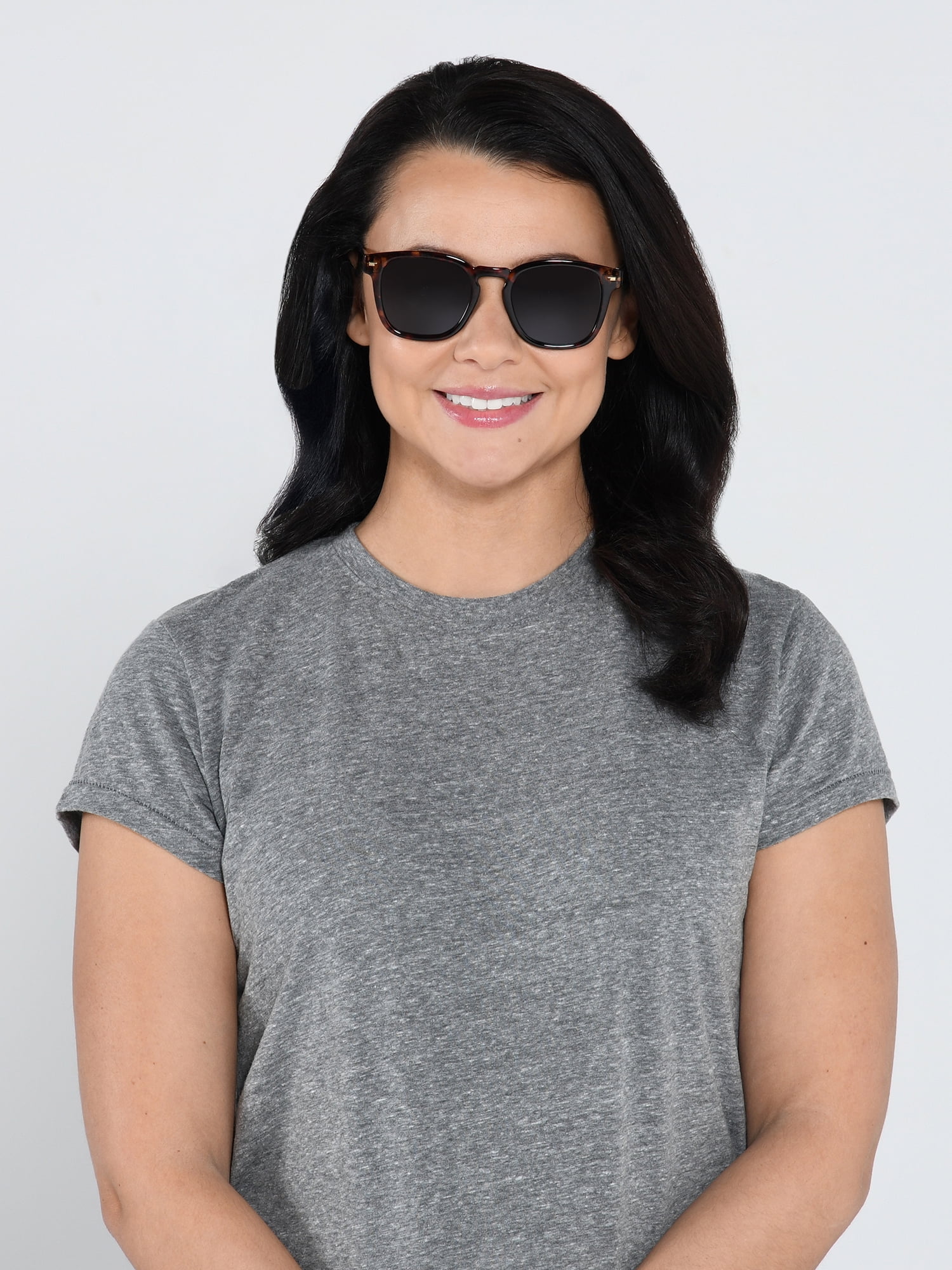 Sunsentials Pink Square Unisex Sunglasses by Foster Grant - 100