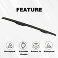 thumbnail image 4 of PIT66 Rear Lower Bumper Trim Molding Fit For 2022 2023 Chevy Chevrolet Equinox Black 84423342, 4 of 9