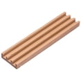 thumbnail image 1 of MasteelfCA Wooden Domino Racks Professional Domino Holders Domino Tiles Game Racks, 1 of 8